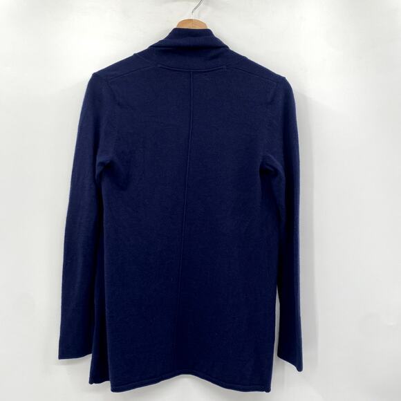 Lilly Pulitzer Size XS Navy Open Front Cardigan - Picture 5 of 5